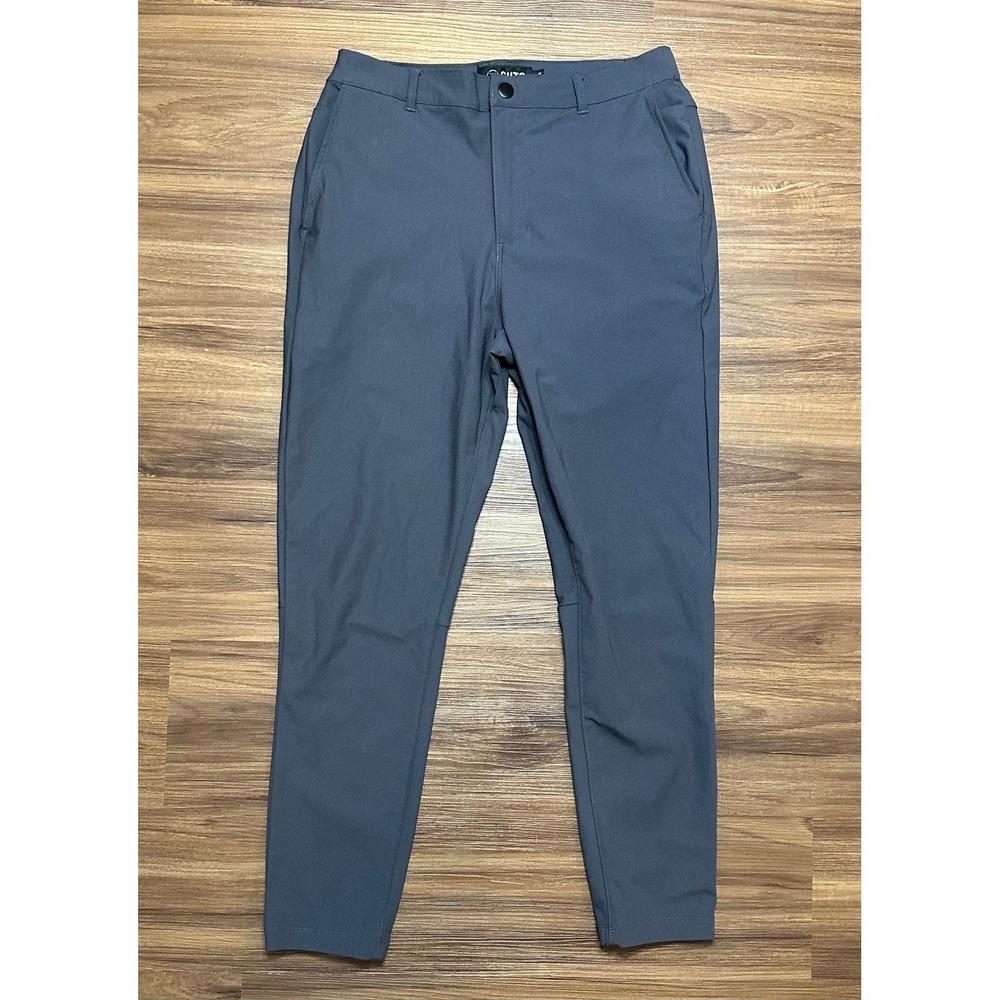 Cuts AO Jogger Mens Charcoal Grey Tapered Performance Athletic Pants Sz M